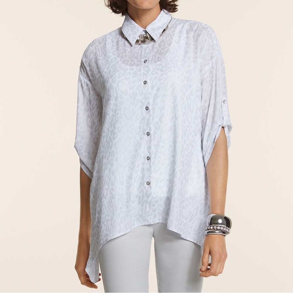Chico’s Asymmetrical Blouse